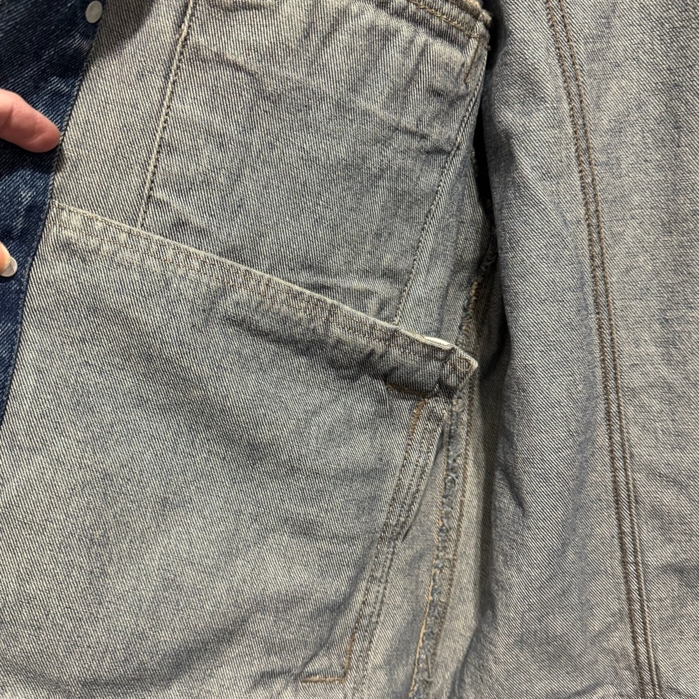 Legendary Gold Heavyweight Denim Jacket with Pockets - size M - Picture 5 of 8